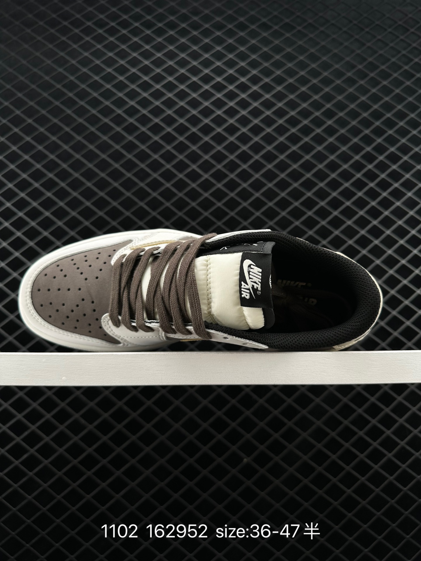 fragment design x Travis Scott x Nike Air Jordan 1 Low OG SP”Black/Green Toe“